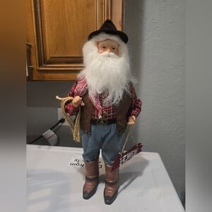 Rare Santa Cowboy